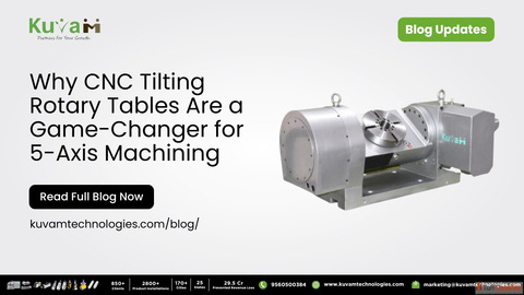 CNC Tilting Rotary Tables Game-Changer for 5-Axis Success