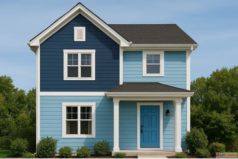 Sky-Inspired Wall Colours for Home Exteriors - Indicus Paints