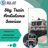 Use Sky Train Ambulance Services for Patient Care in Guwahat...