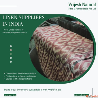 European Flax Linen Processed in India End-to-End Linen Solutions