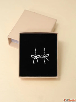 Silver Hoop Earrings