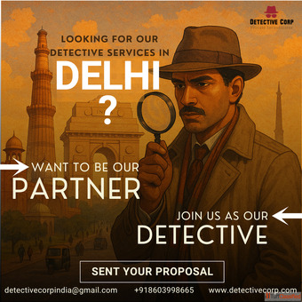 Trusted Detective Agency in Delhi - Detective Corp
