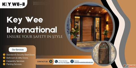 Durable Double Steel Doors for Maximum Security Style Key Wee International