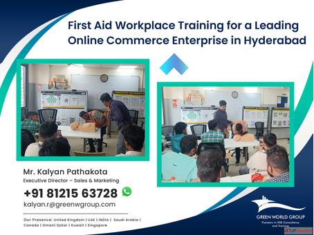 First Aid Workplace Training in Hyderabad