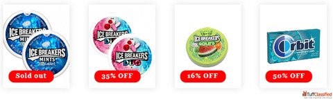 Order Sugar Free Chewing Gum Online for a Freshness Without the Guilt - LuckyStore.in