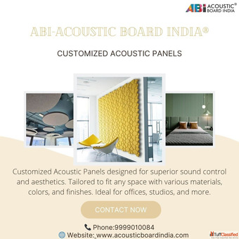 Best Customized Acoustic Panels in Delhi Acoustic Pet Panel