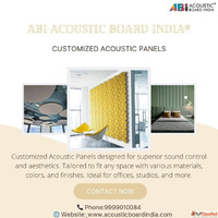 Best Customized Acoustic Panels in Delhi Acoustic Pet Panel