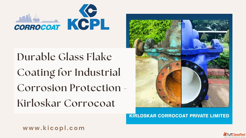 Durable Glass Flake Coating for Industrial Corrosion Protection - Kirloskar Corrocoat