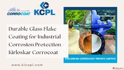 Durable Glass Flake Coating for Industrial Corrosion Protect...