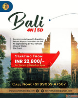 BALI PACKAGE TOUR FROM KOLKATA