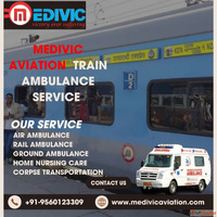 Medivic Aviation Train Ambulance in Ranchi Provides Hassle-F...