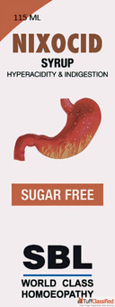 Buy Sugar-Free Syrup for Acidity Relief Online at SBL Homoeopathy