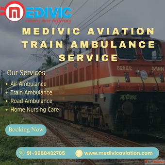 Medivic Aviation Provides a Train Ambulance to Transport Patients in Kolkata