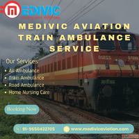 Medivic Aviation Provides a Train Ambulance to Transport Pat...