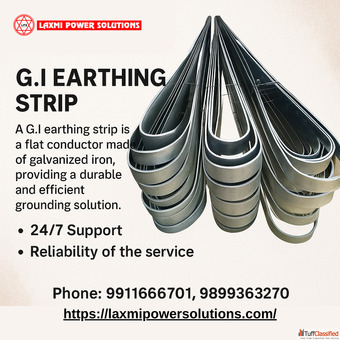 G.I Earthing Strip Laxmi Power Solutions