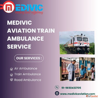 Medivic Aviation Train Ambulance in Guwahati Provides Qualit...
