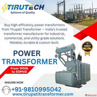 Best Power Transformer Supplier in Delhi NCR Top Transformer Manufacturer Dealer Near You