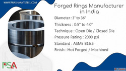 Forged Rings Manufacturer in India