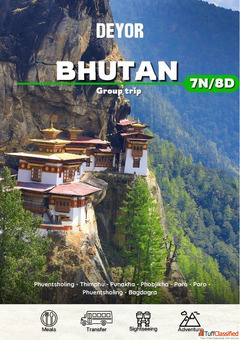 Bhutan Group trip Package by Deyor