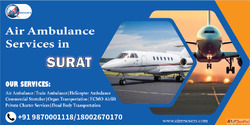 Best emergency flight for patients surat