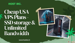 Cheap USA VPS Plans - SSD storage Unlimited Bandwidth