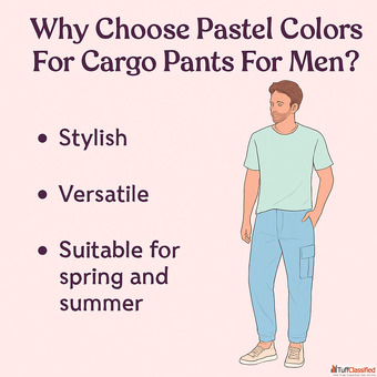 Why Choose Pastel Colors For Cargo Pants For Men