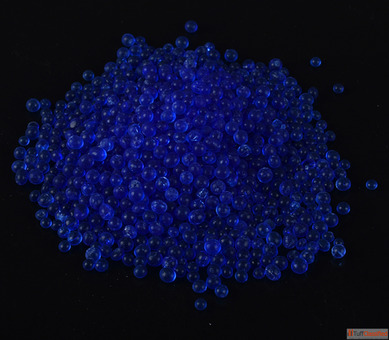 Searching for Indicating Silica Gel Blue Crystals