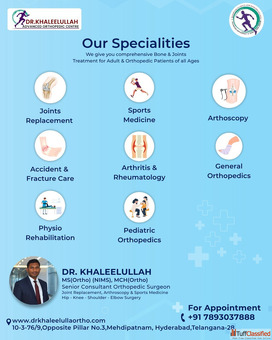 Best Orthopedic Doctor in Hyderabad