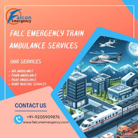 FALC Train Ambulance in Ranchi Provides Medical Transportati...