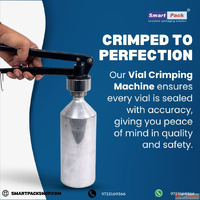 Vial Crimping Machine for Aluminum Caps - Leak-Proof Secure ...