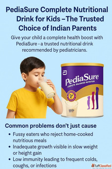 Buy PediaSure Nutrition Drink for Kids - Boost Growth Immunity Naturally