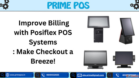 Improve Billing with Posiflex POS Systems
