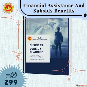 Business Subsidy Planning Guide for MSMEs New Ventures