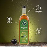 Pure Organic Black Sesame Oil - Cold Pressed for Health Tast...