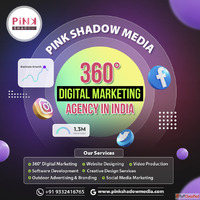 360 Digital Marketing Services in India - Pink Shadow Media