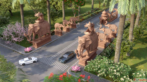 IndoQatar Projects - DTCP RERA Approved Open Plots in Hyderabad Khammam