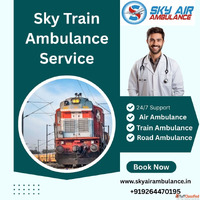 Choose Sky Train Ambulance Services in Mumbai to transport y...
