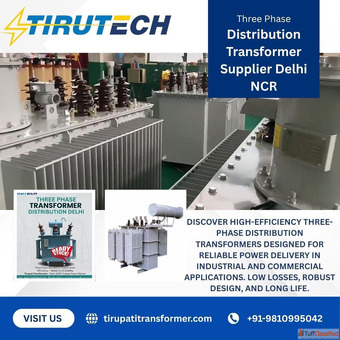 Three Phase Distribution Transformers Delhi NCR Best Price Quality Guaranteed
