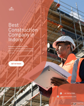 Top Commercial Construction Services in Indore by GSD Constructions