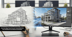 Turn Hand Sketches into Accurate 3D Architectural Models wit...