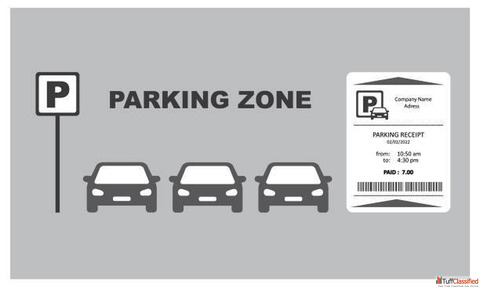 Vehicle parking hologram stickers Matrix Hologram
