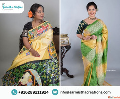 Shop Authentic Bishnupuri Silk Saree Online from Sarmistha C...