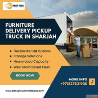 Furniture Delivery Pickup Truck in Sharjah
