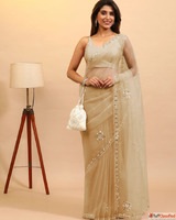Designer Reception Saree - Party Ready Look