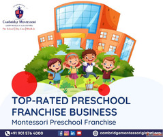 Top-Rated Preschool Franchise Business Montessori Preschool ...