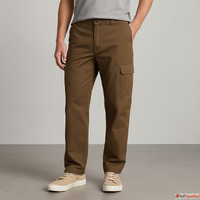 Mens Relaxed Fit Cargo Pants Comfort Style Perfected