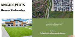 Brigade E City Plots in Bangalore - Invest in Growth Live wi...