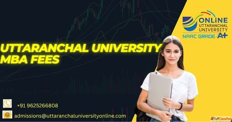 uttaranchal university mba fees