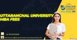 uttaranchal university mba fees