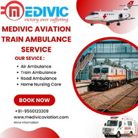 Medivic Aviation Train Ambulance in Patna- Making Your Medic...